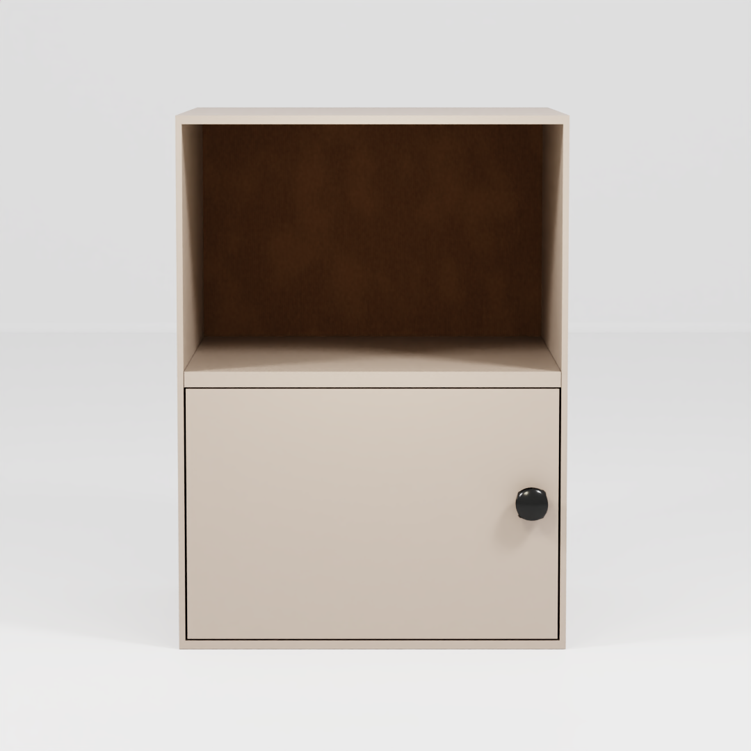 Bedside Table 1 Door – Congo finish