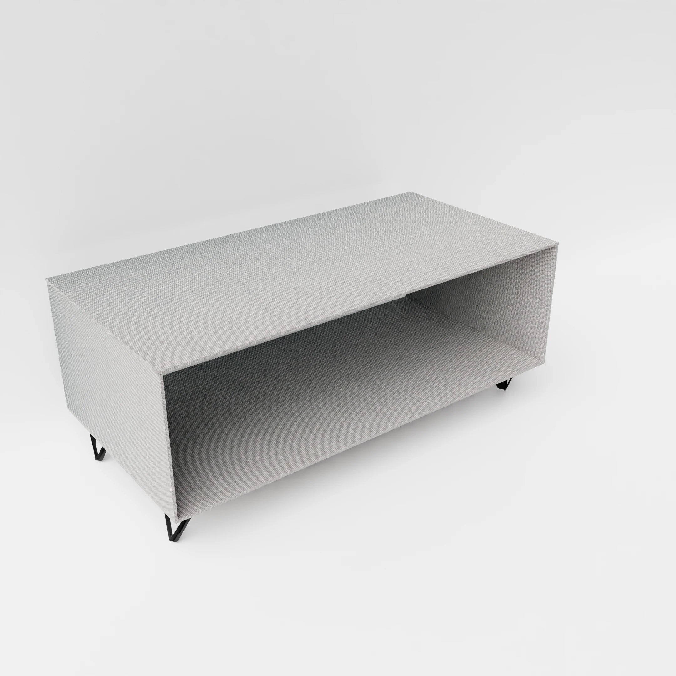 Loft Coffee Table – front view, black finish